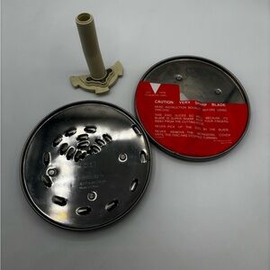 Cuisinart Food Processor Two Blades and Stem  DLC-8 DLC-10 DLC-844TX DLC-837TX